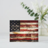 CARTE POSTALE USA (Debout devant)