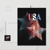 Carte postale USA (Devant / Derrière)