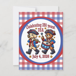Carte Postale USA 250th Anniversary Souvenir - Patriotique