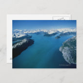 Carte Postale USA, Alaska, Glacier Bay National Park, vue aérien (Devant / Derrière)