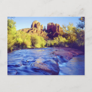 Carte Postale USA, Arizona, Sedona. Le Rocher de la Cathédrale r