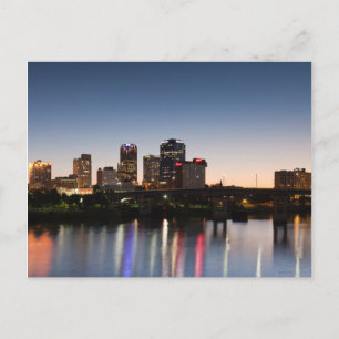 Carte Postale USA, Arkansas, Little Rock, City Skyline