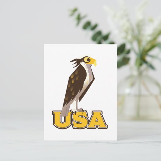 Carte Postale USA Bold Eagle (Debout devant)