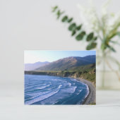 Carte Postale USA, Californie, Big Sur, baie le long de la route (Debout devant)