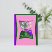 Carte Postale USA Change Art Print (Debout devant)