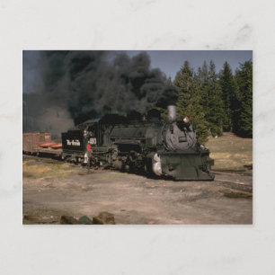 Carte Postale USA, Denver & Rio Grande 2-8-2 écartement étroit