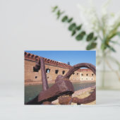 Carte Postale USA, FL, Florida Keys, Fort Jefferson, 1846, (Debout devant)
