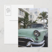 Carte Postale USA, Floride, Miami Beach : South Beach, 1956 3 (Devant / Derrière)