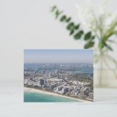 Carte Postale USA, Floride, Miami, Cityscape avec plage 3 (Debout devant)