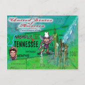 Carte Postale USA Fun Map (Devant)