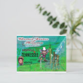 Carte Postale USA Fun Map (Debout devant)