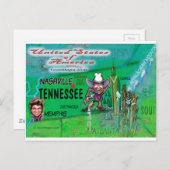 Carte Postale USA Fun Map (Devant / Derrière)