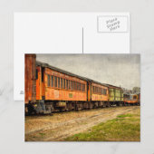 Carte Postale USA, Indiana. Le musée ferroviaire North Mudson (Devant / Derrière)