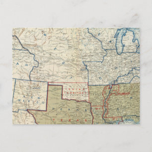 Carte Postale USA juin 1861