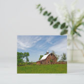 Carte Postale USA, Kansas. Vieille Barne Rouge (Debout devant)