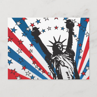 Carte Postale USA Liberty