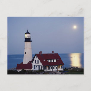Carte Postale USA, Maine, Portland, Cape Elizabeth, Lighthouse