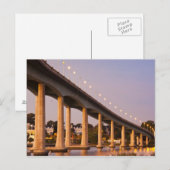 Carte Postale USA, Maryland, Annapolis. Bord de la rivière Sever (Devant / Derrière)