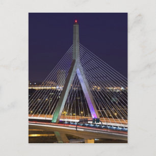 Carte Postale USA, Massachusetts, Boston. Leonard Zakim