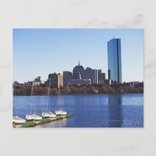 Carte Postale USA, Massachusetts, Boston skyline (Devant)