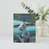 Carte Postale USA, Massachusetts, Gloucester. Dés flous dans un (Debout devant)