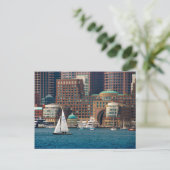 Carte Postale USA, Massachusetts. Skyline Waterfront de Boston 2 (Debout devant)