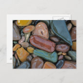 Carte Postale USA, Montana, Clark Fork River, Pierres (Devant / Derrière)