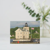 Carte Postale USA, New York, Kingston, Hudson River. Rondout (Debout devant)