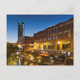 Carte Postale USA, Oklahoma, Oklahoma City, Bricktown