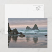 Carte Postale USA, Oregon, Bullards Beach (Devant / Derrière)