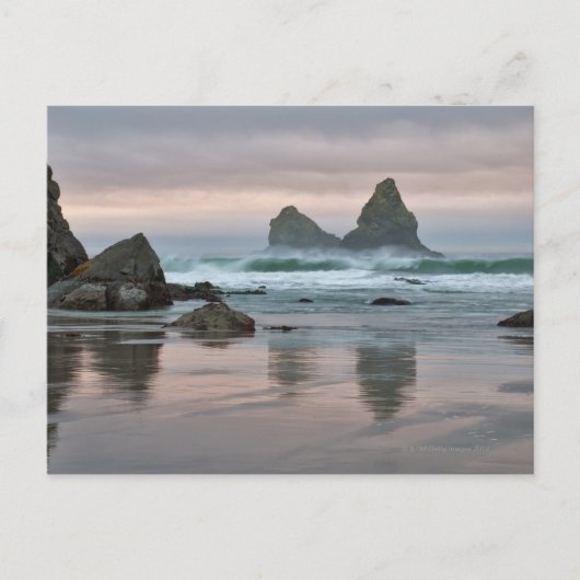 Carte Postale USA, Oregon, Bullards Beach (Devant)