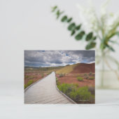 Carte Postale USA, Oregon, Mitchell, Pathway between Painted (Debout devant)