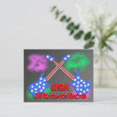 Carte Postale USA Rocks 4e (Debout devant)