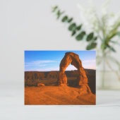 Carte Postale USA, Utah, Arches National Park, Delicate Arch (Debout devant)
