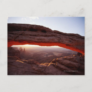 Carte Postale USA, Utah, Parc national des Canyonlands, lever du