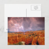 Carte Postale USA, Utah, Parc national du canyon de Bryce (Devant / Derrière)