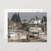 Carte Postale USA, Wa, Kitsap Peninsula. Scenic town. (Devant / Derrière)