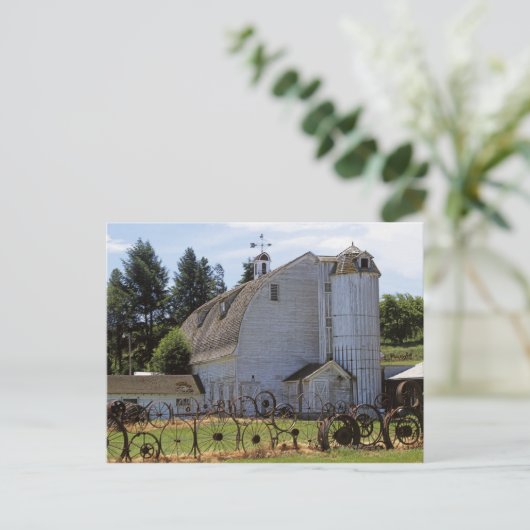 Carte Postale USA, Washington, Pullman, Barn (Debout devant)