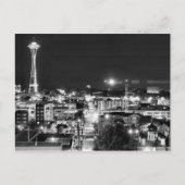 Carte Postale USA - Washington - Seattle - Space Needle en B&W (Devant)