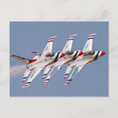 Carte postale USAF Thunderbirds F-16 (Devant)