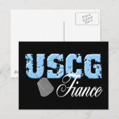 Carte Postale uscg99fiance2blk (Devant / Derrière)