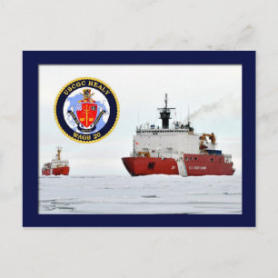 Carte Postale USCG brise-glace HEALY, mer de Beaufort, Alaska
