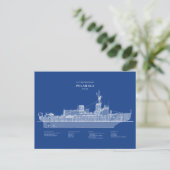 Carte Postale USCG Cutter Polar Sea wagb-11 - ABD (Debout devant)