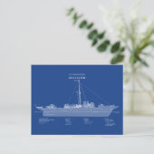 Carte Postale USCG Cutter Sea Cloud wpg-284 - ABD (Debout devant)