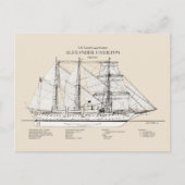 Carte Postale USCGC Alexander Hamilton wix-272 - SBD (Devant)