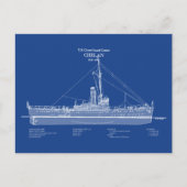 Carte Postale USCGC Chelan - ABD (Devant)