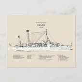 Carte Postale USCGC Duane wpg-33 - SBD (Devant)
