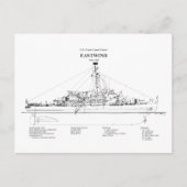 Carte Postale USCGC Eastwind wagb-279 - BD (Devant)
