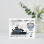 CARTE POSTALE USCGC ELM WLB-204 BUOY OFDER (Debout devant)