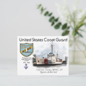 Carte Postale USCGC Taney WHEC-37 Coupe haute endurance (Debout devant)